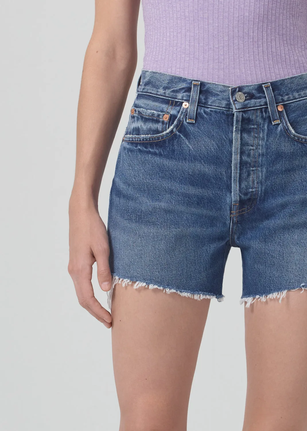 Annabelle Long Short in Amaretto sold by Citizens Of Humanity product image thumbnail 5