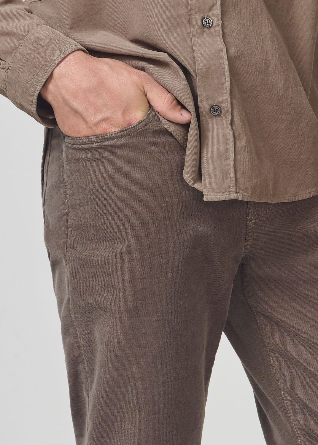 Gage Slim Straight Micro Corduroy in Vetvier sold by Citizens Of Humanity product image thumbnail 4