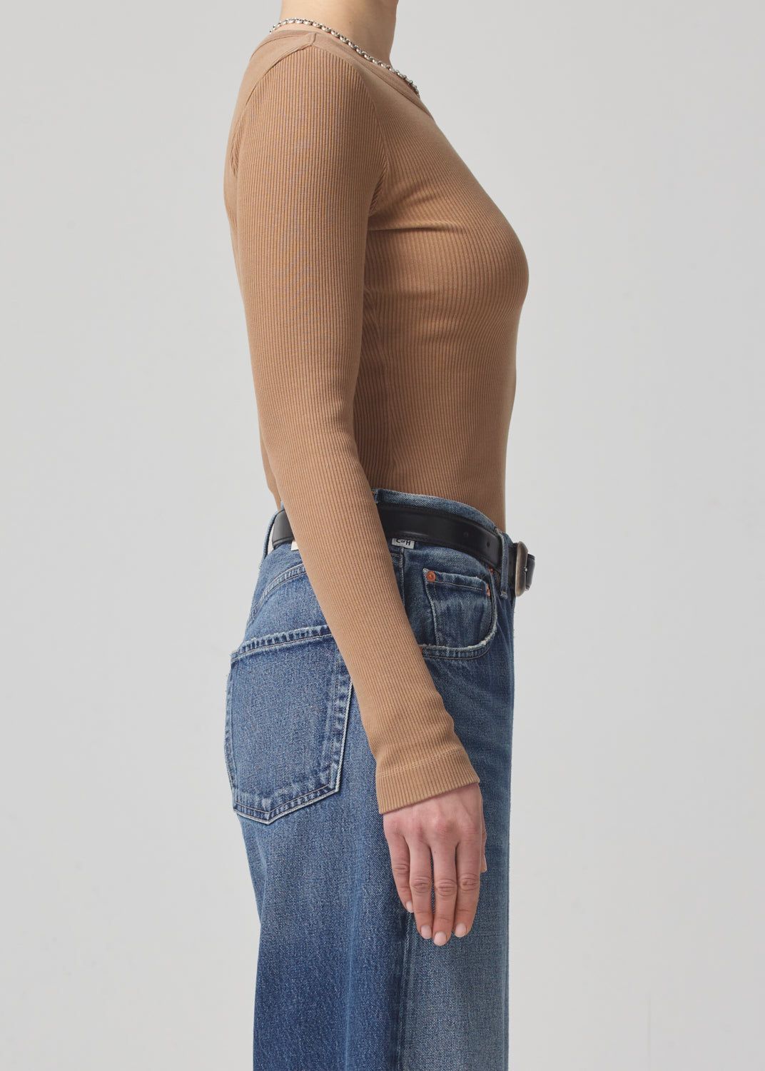 Adeline Top in Camel sold by Citizens Of Humanity product image thumbnail 3