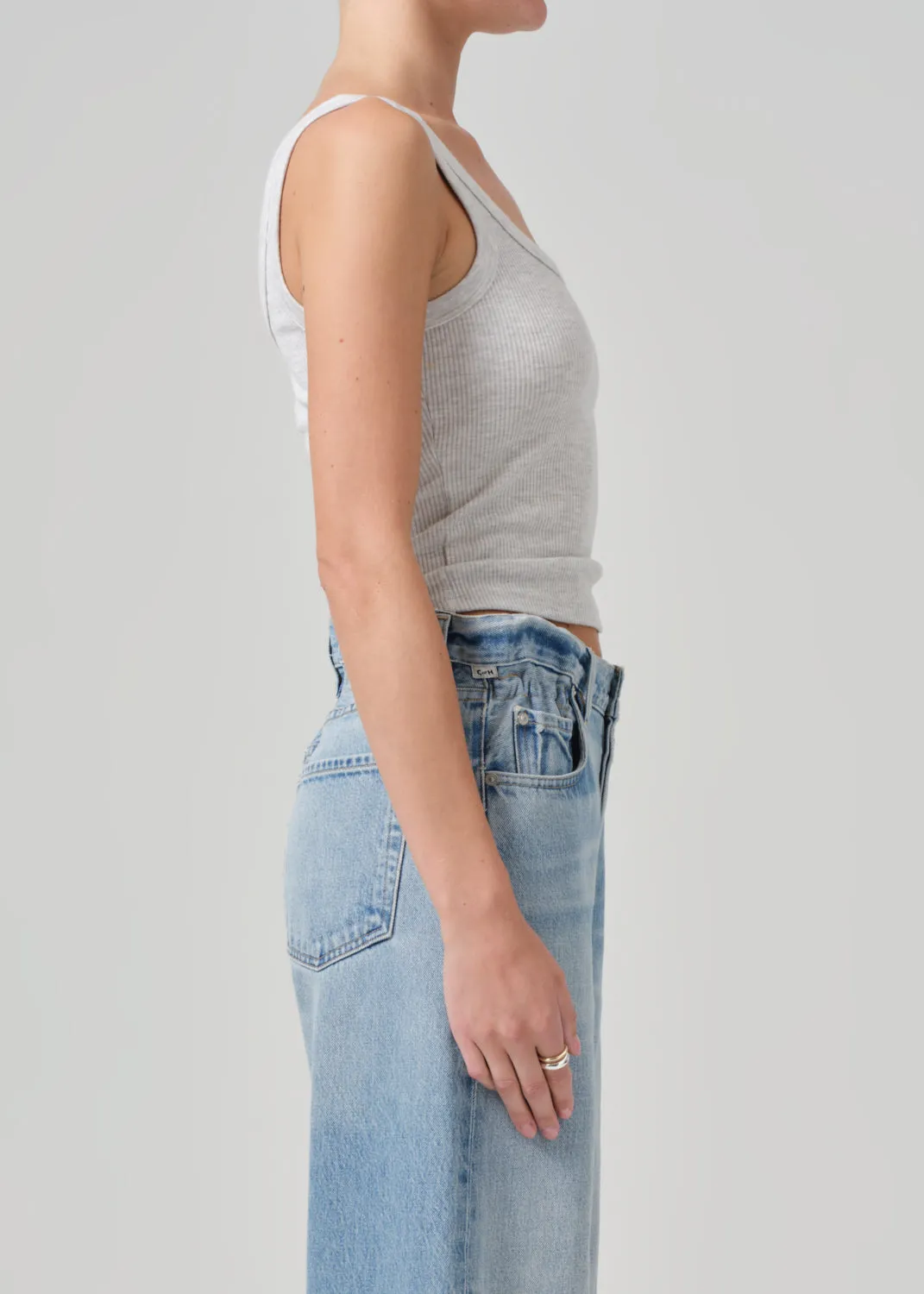 Faye Tank in Heather Grey sold by Citizens Of Humanity product image thumbnail 3