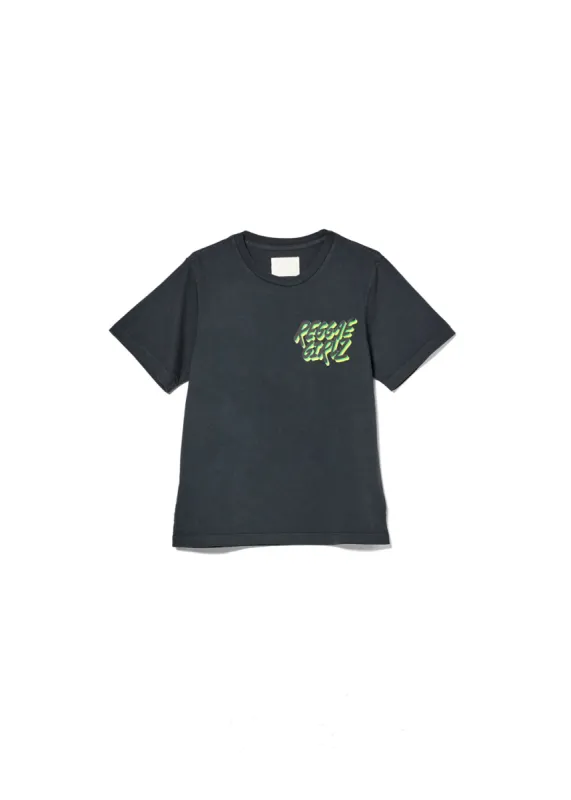 Reggae Girlz Unisex Short Sleeve Tee in Vintage Black sold by Citizens Of Humanity