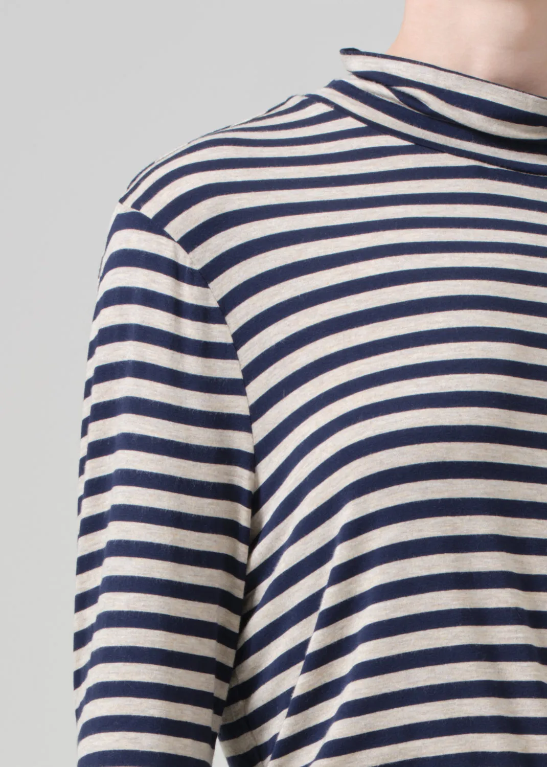 Alexandra Turtleneck in Navy Stripe sold by Citizens Of Humanity product image thumbnail 4