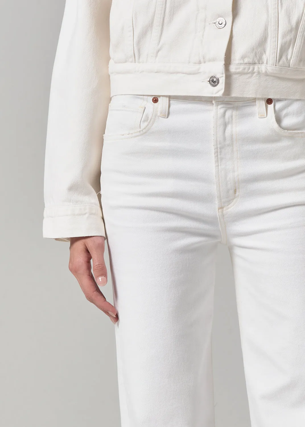 Paloma Baggy in Pearl sold by Citizens Of Humanity product image thumbnail 5