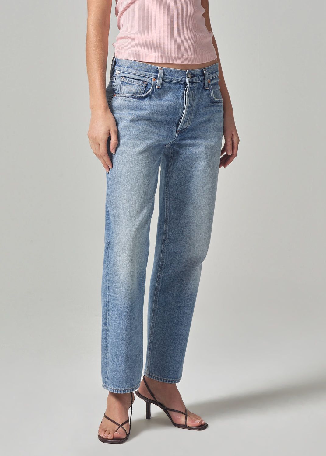 Neve Low Slung Relaxed in Misty sold by Citizens Of Humanity product image thumbnail 4