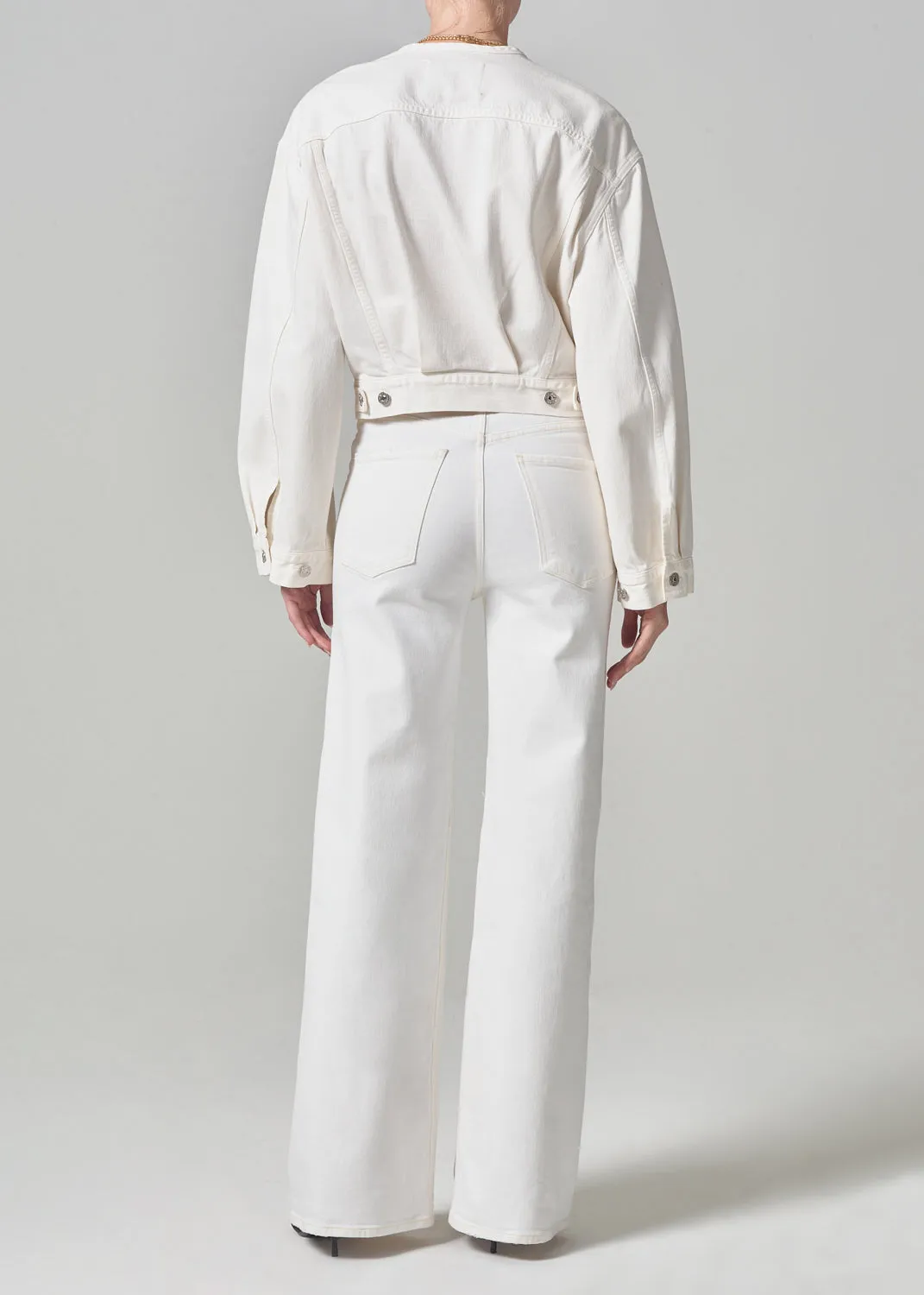 Paloma Baggy in Pearl sold by Citizens Of Humanity product image thumbnail 2