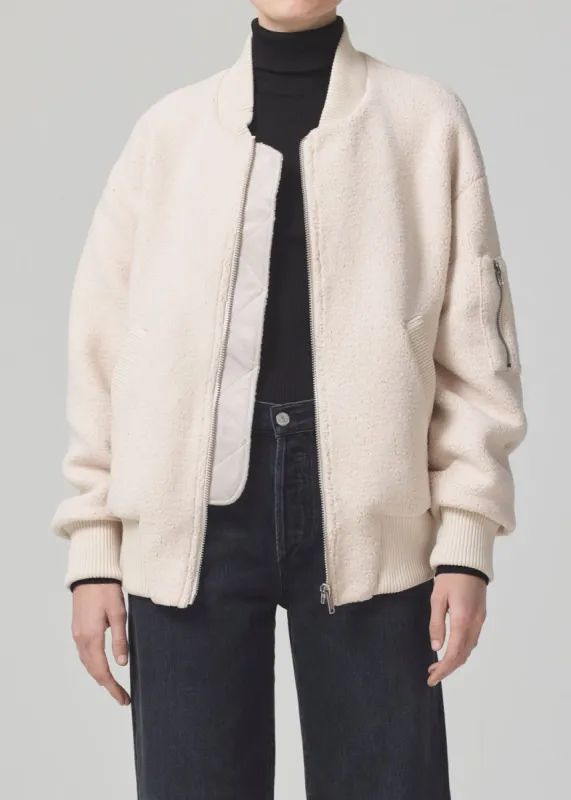 Brianna Sherpa Bomber in Zermatt sold by Citizens Of Humanity