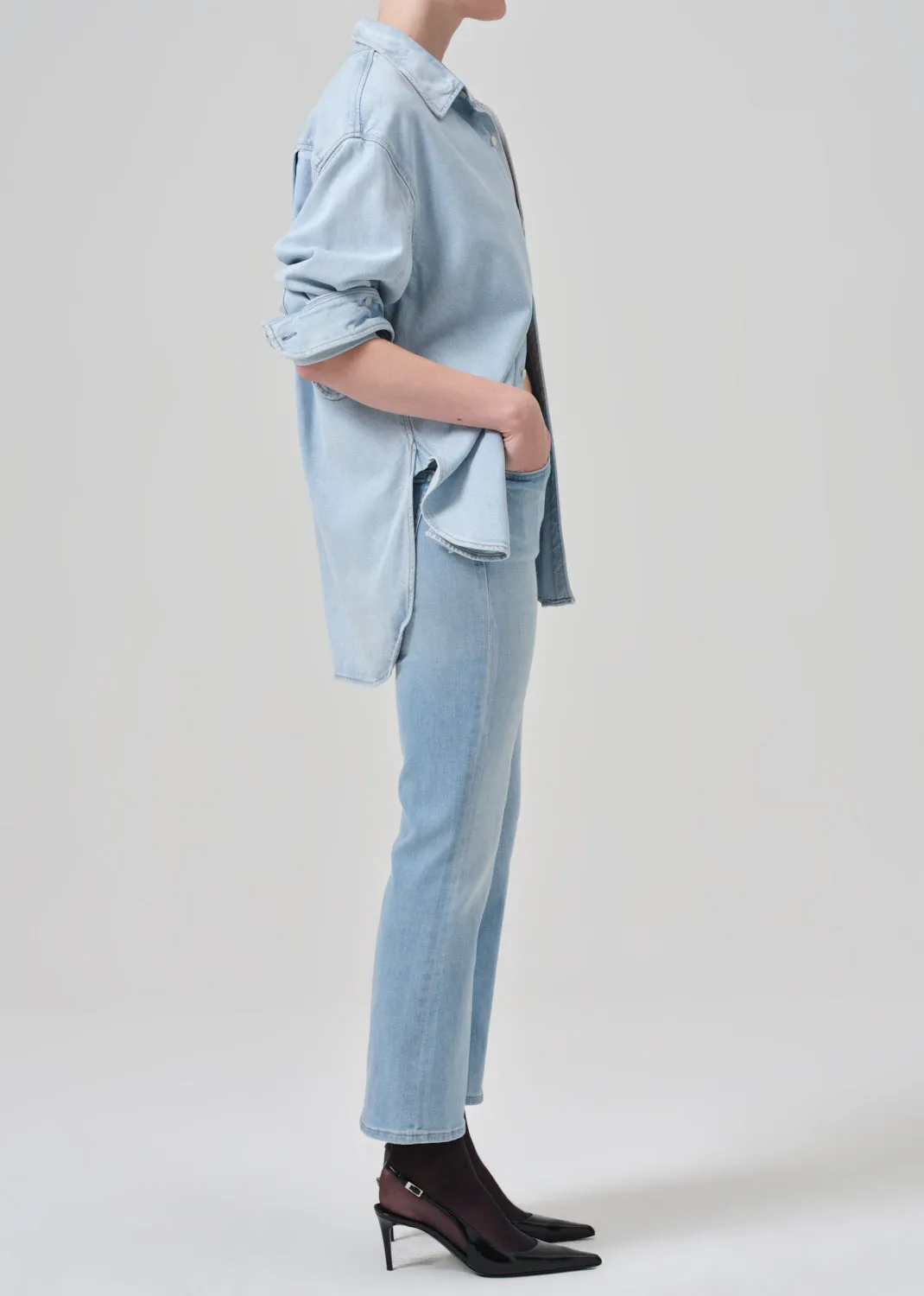 Isola Mid Rise Cropped Boot in Marquee sold by Citizens Of Humanity product image thumbnail 4