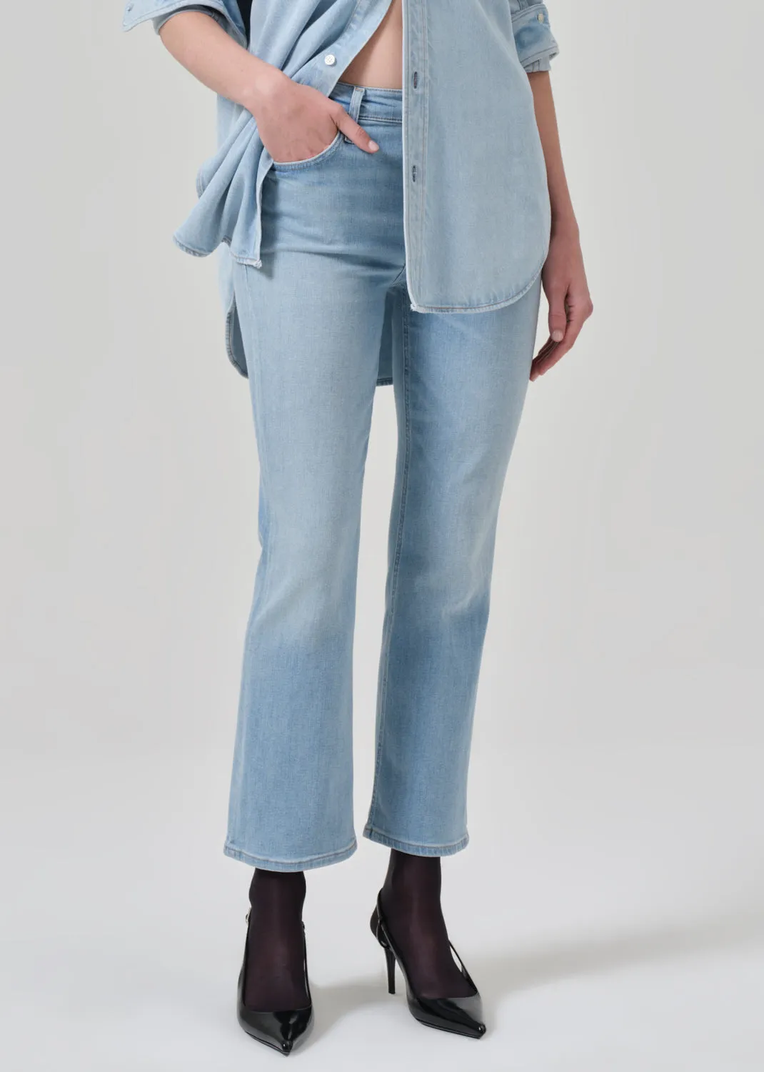 Isola Mid Rise Cropped Boot in Marquee sold by Citizens Of Humanity product image thumbnail 5