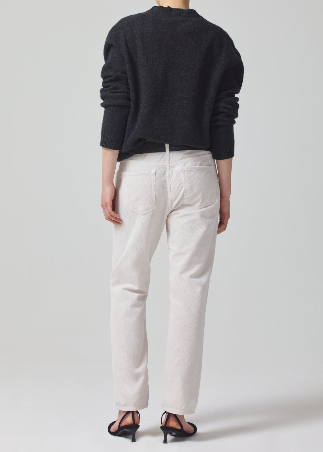 Neve Low Slung Relaxed Corduroy in Oysterette sold by Citizens Of Humanity product image thumbnail 2