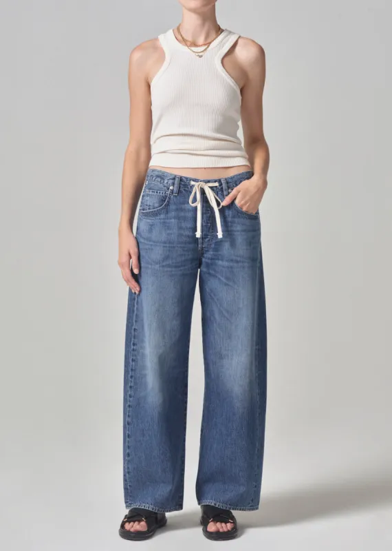 Brynn Drawstring Trouser in Atlantis sold by Citizens Of Humanity