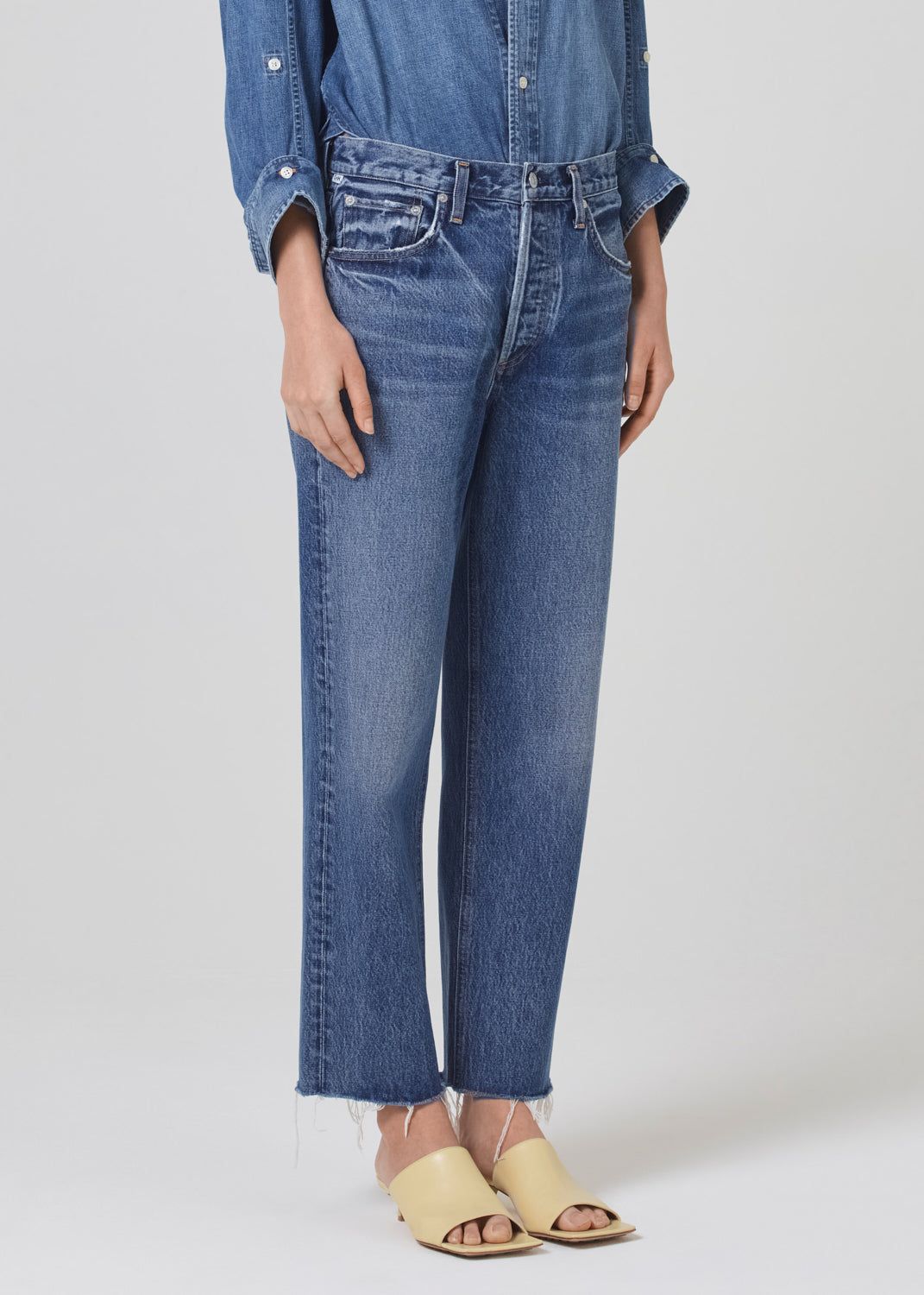 Florence Wide Straight in Maison sold by Citizens Of Humanity product image thumbnail 4