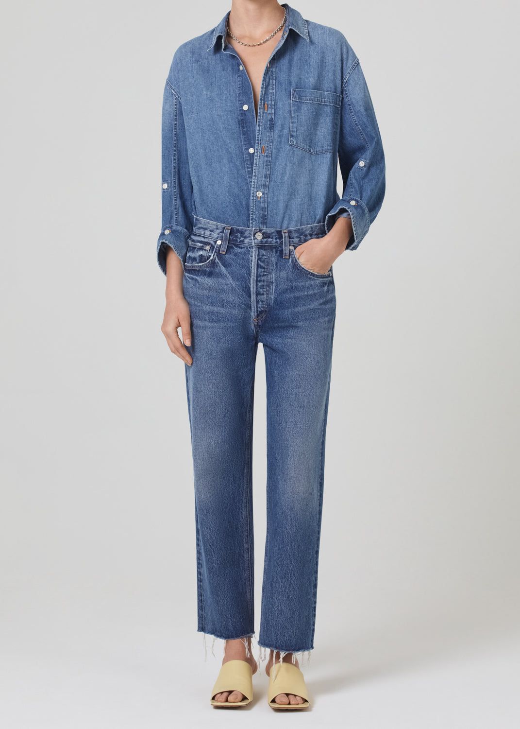 Florence Wide Straight in Maison sold by Citizens Of Humanity