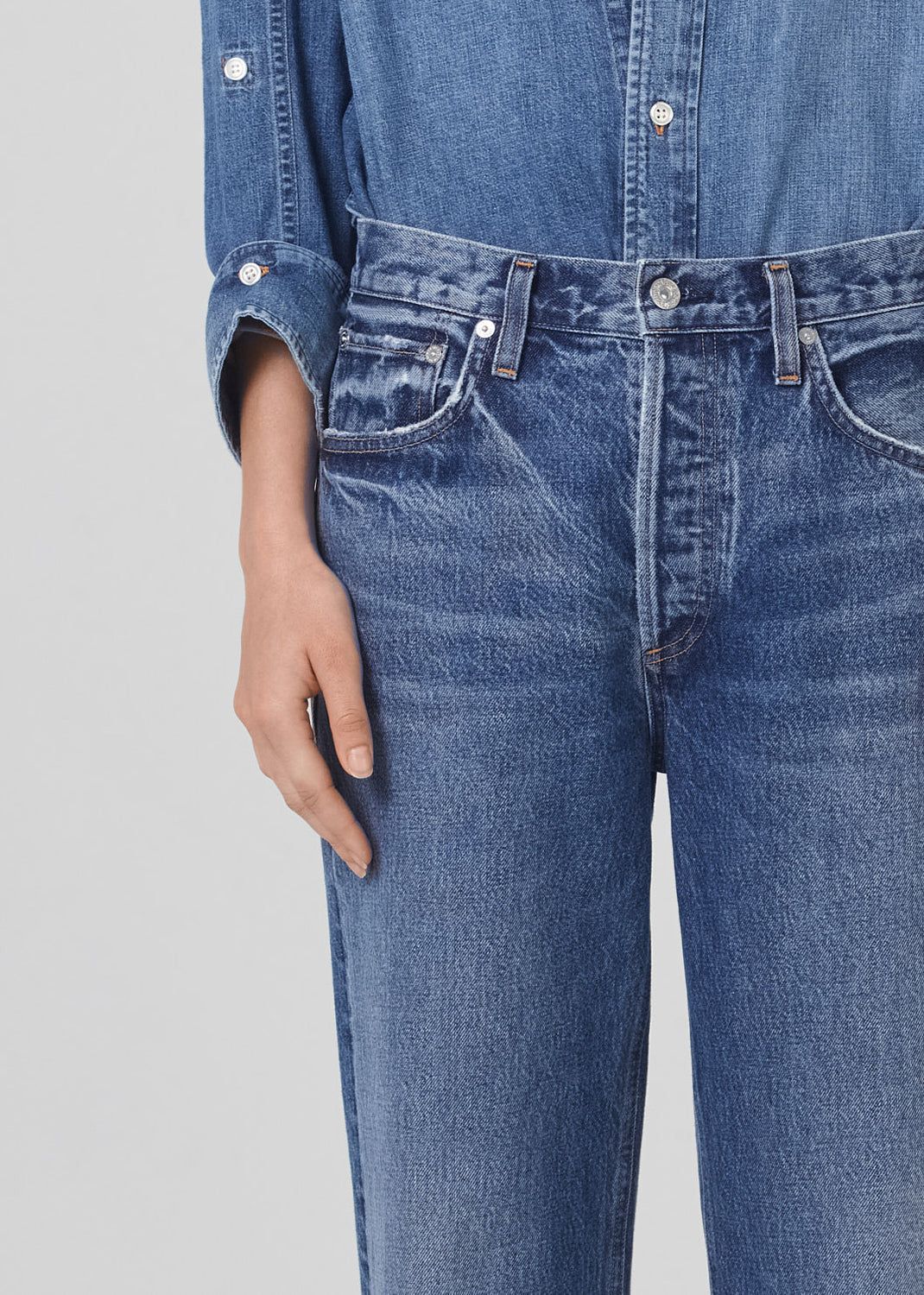 Florence Wide Straight in Maison sold by Citizens Of Humanity product image thumbnail 5