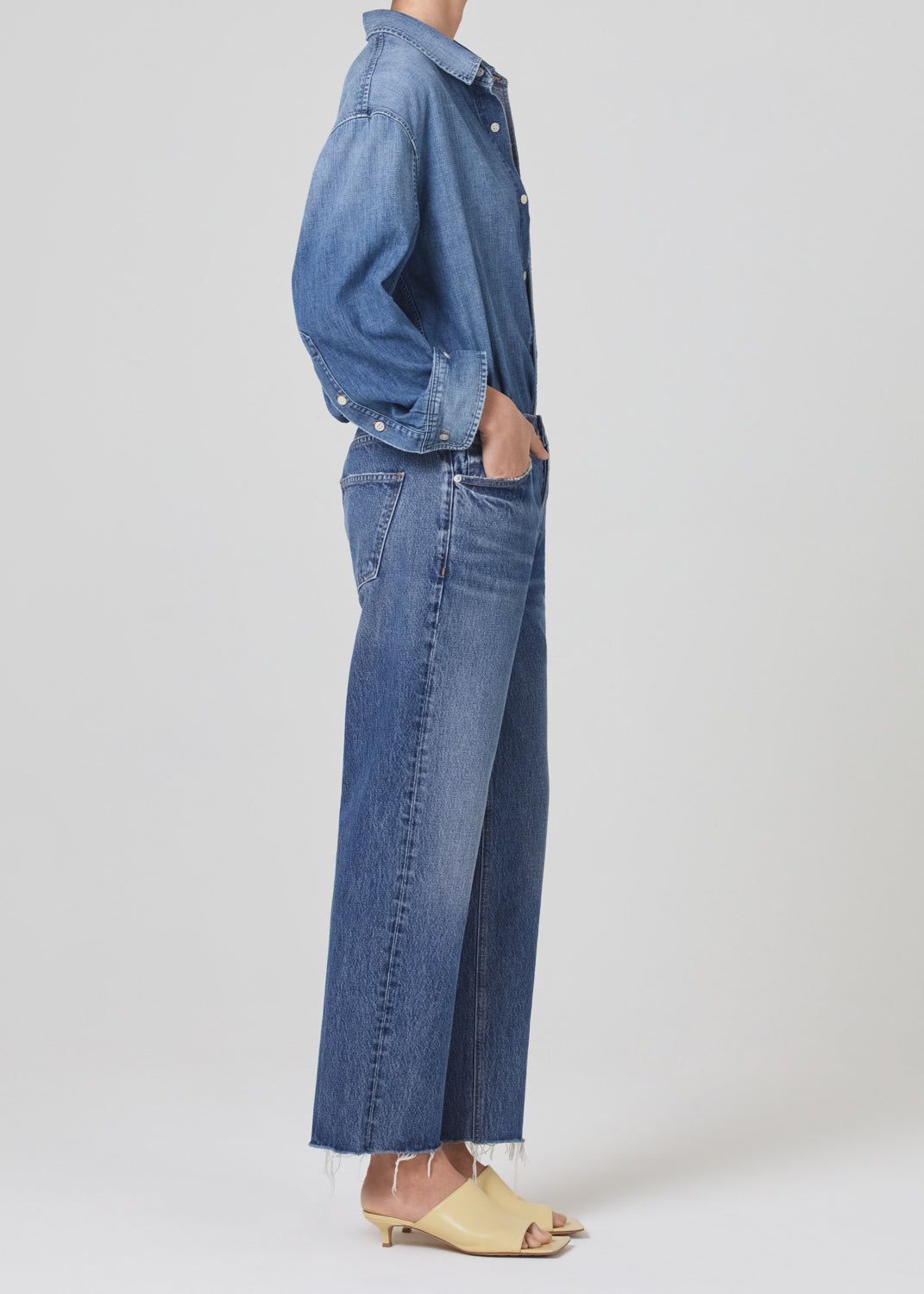 Florence Wide Straight in Maison sold by Citizens Of Humanity product image thumbnail 3