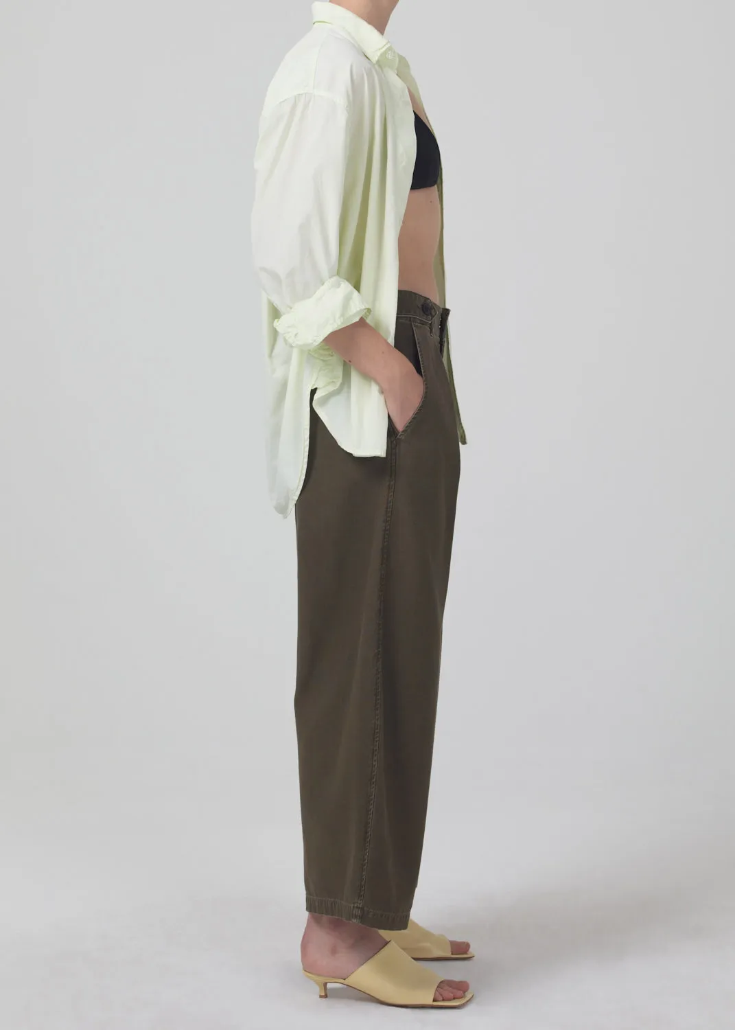 Payton Utility Trouser in Tea Leaf sold by Citizens Of Humanity product image thumbnail 3