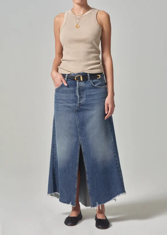 Mina Reworked Skirt in Brielle sold by Citizens Of Humanity