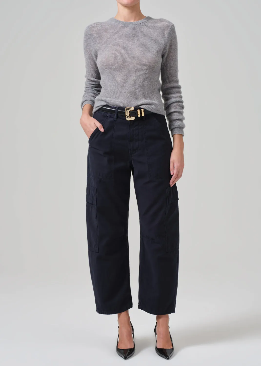 Marcelle Cargo in True Navy sold by Citizens Of Humanity