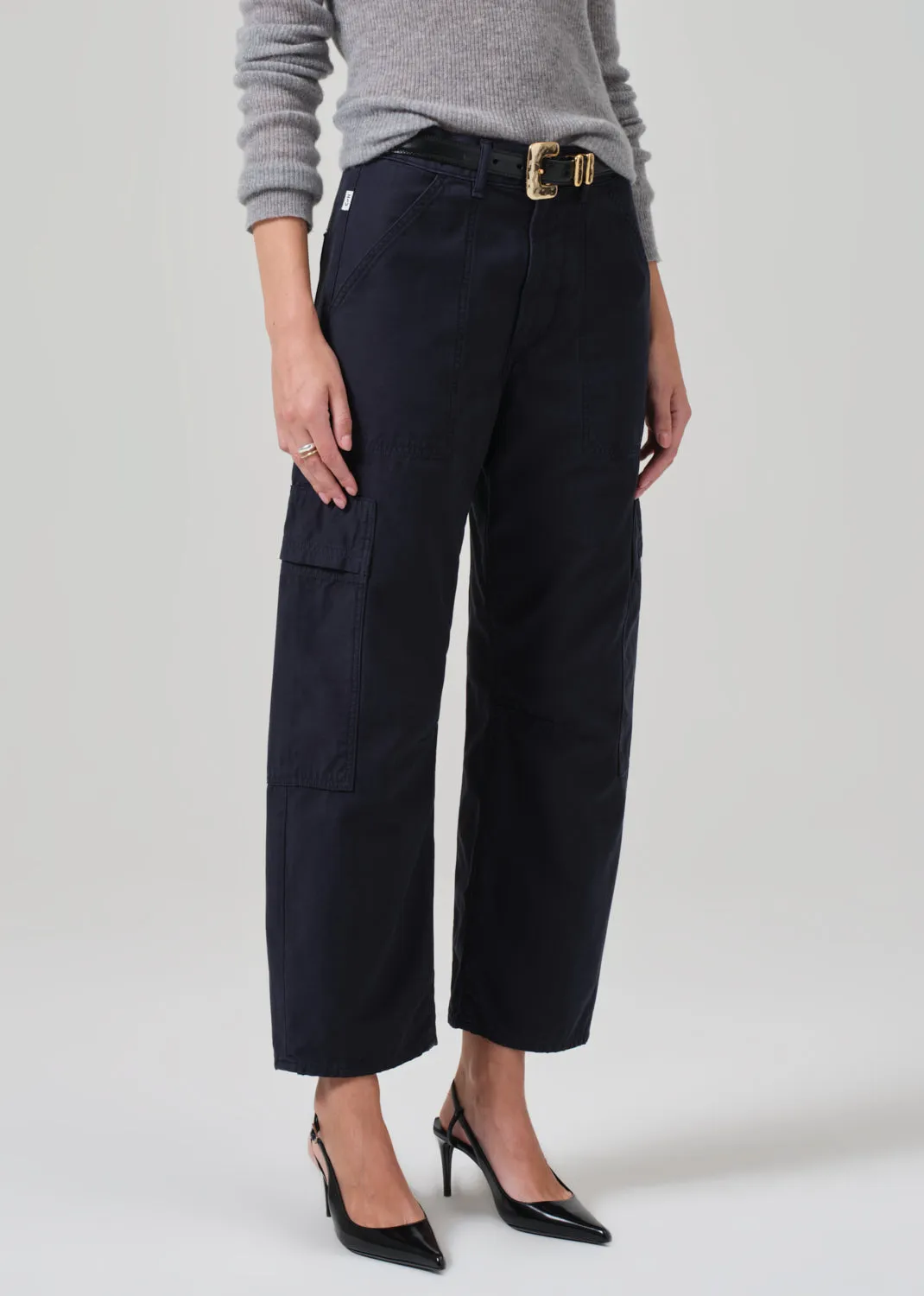 Marcelle Cargo in True Navy sold by Citizens Of Humanity product image thumbnail 4