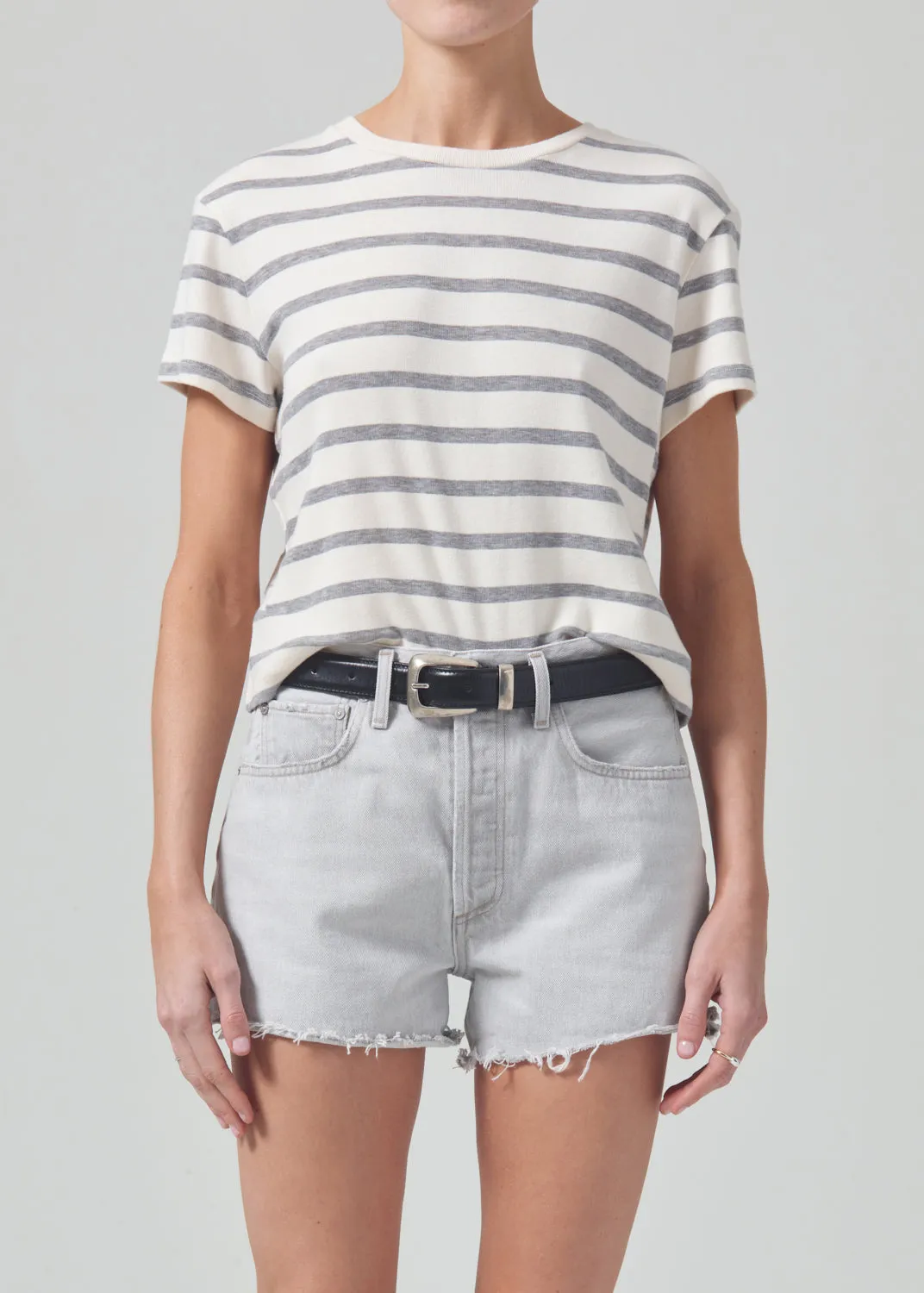 Kyle Tee in Campanula Stripe sold by Citizens Of Humanity