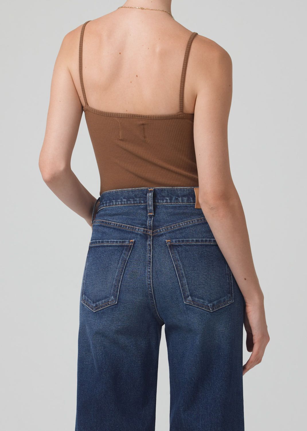 Emi Twist Tank in Malt Ball sold by Citizens Of Humanity product image thumbnail 2