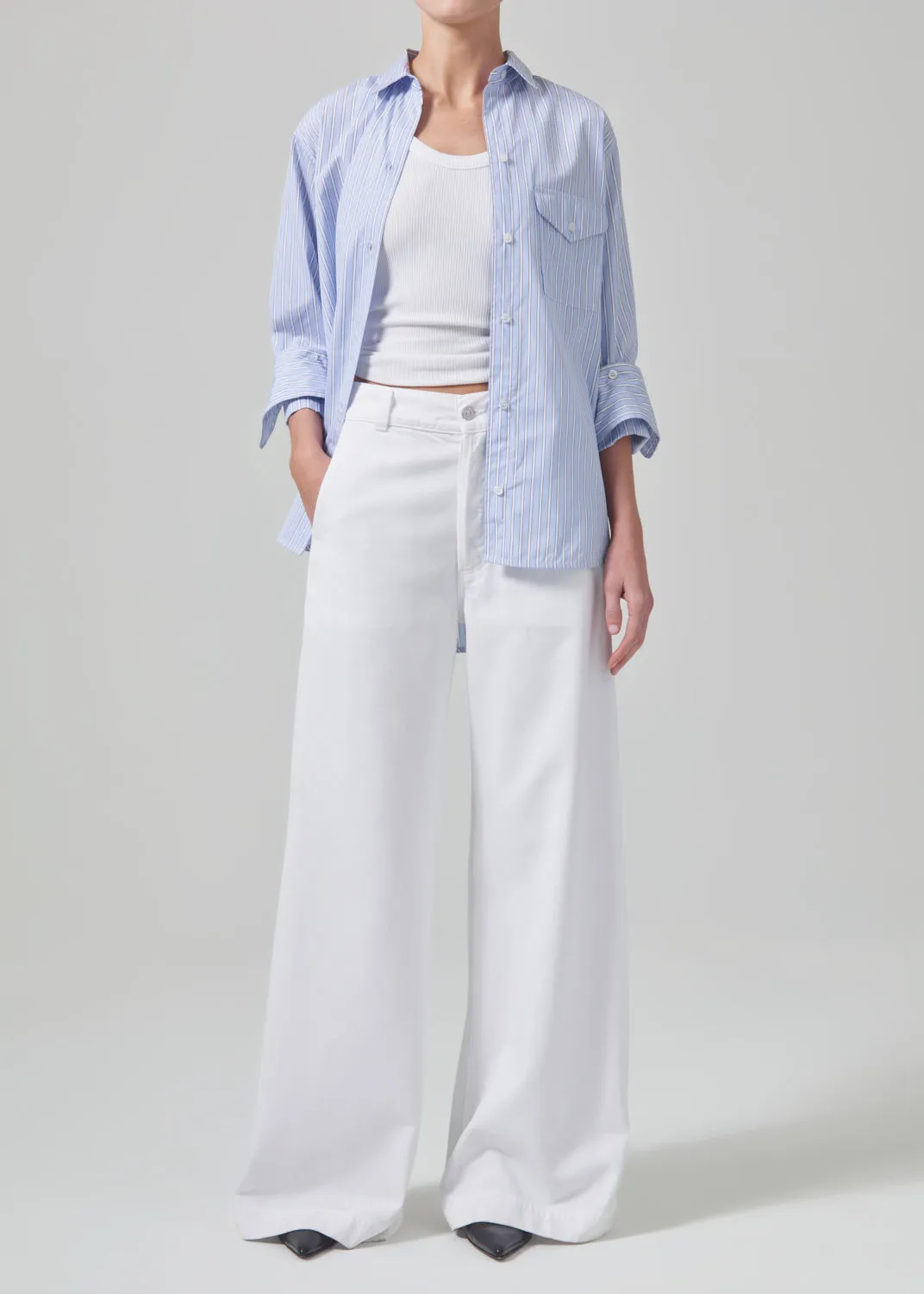Beverly trouser in Seashell sold by Citizens Of Humanity