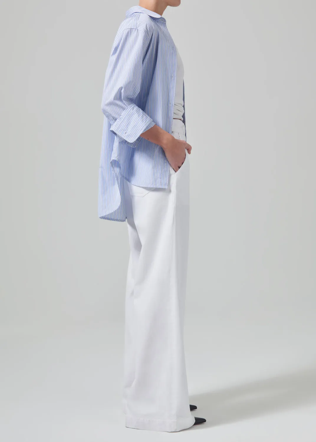 Beverly trouser in Seashell sold by Citizens Of Humanity product image thumbnail 3