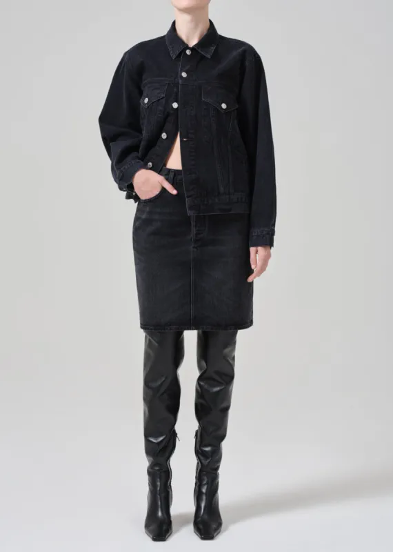 Etta Pencil Skirt in Mezzanote sold by Citizens Of Humanity