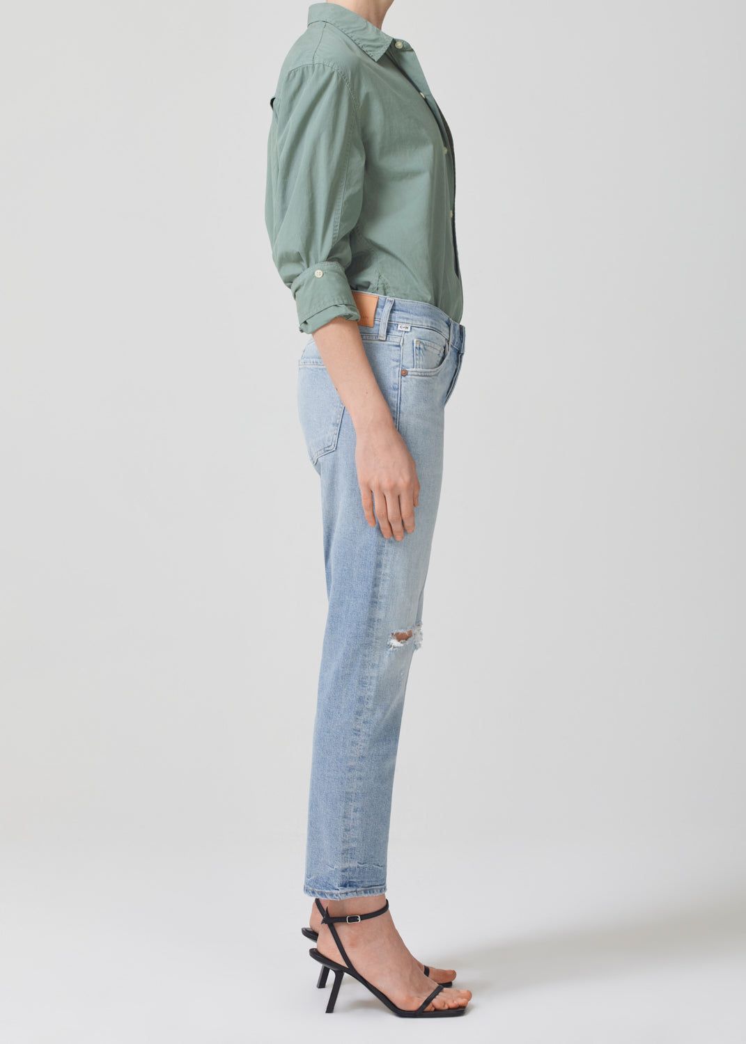 Emerson Slim Boyfriend 27" in Ice Pop sold by Citizens Of Humanity product image thumbnail 3