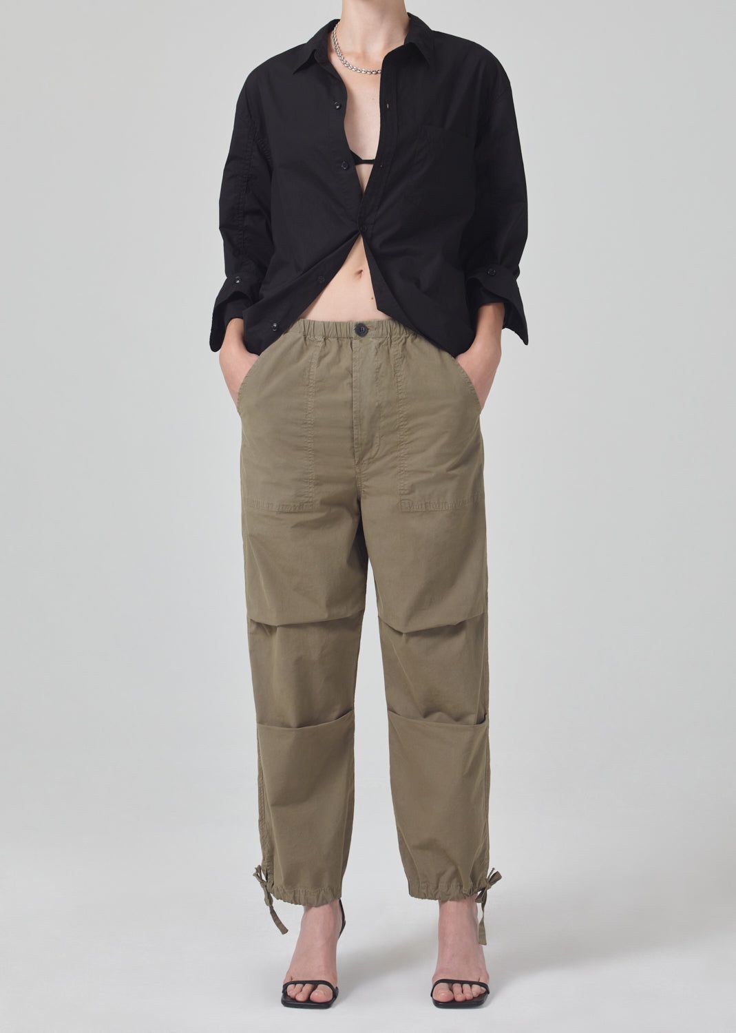 Luci Slouch Parachute Pant in Palmetto sold by Citizens Of Humanity