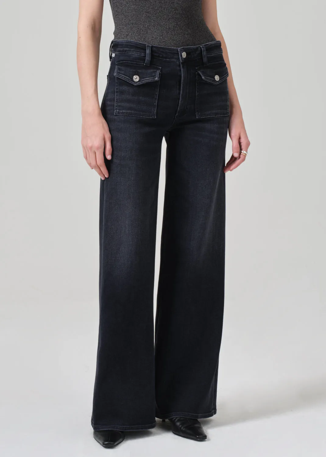 Raven Patch Pocket Wide Leg in Medallion sold by Citizens Of Humanity product image thumbnail 5