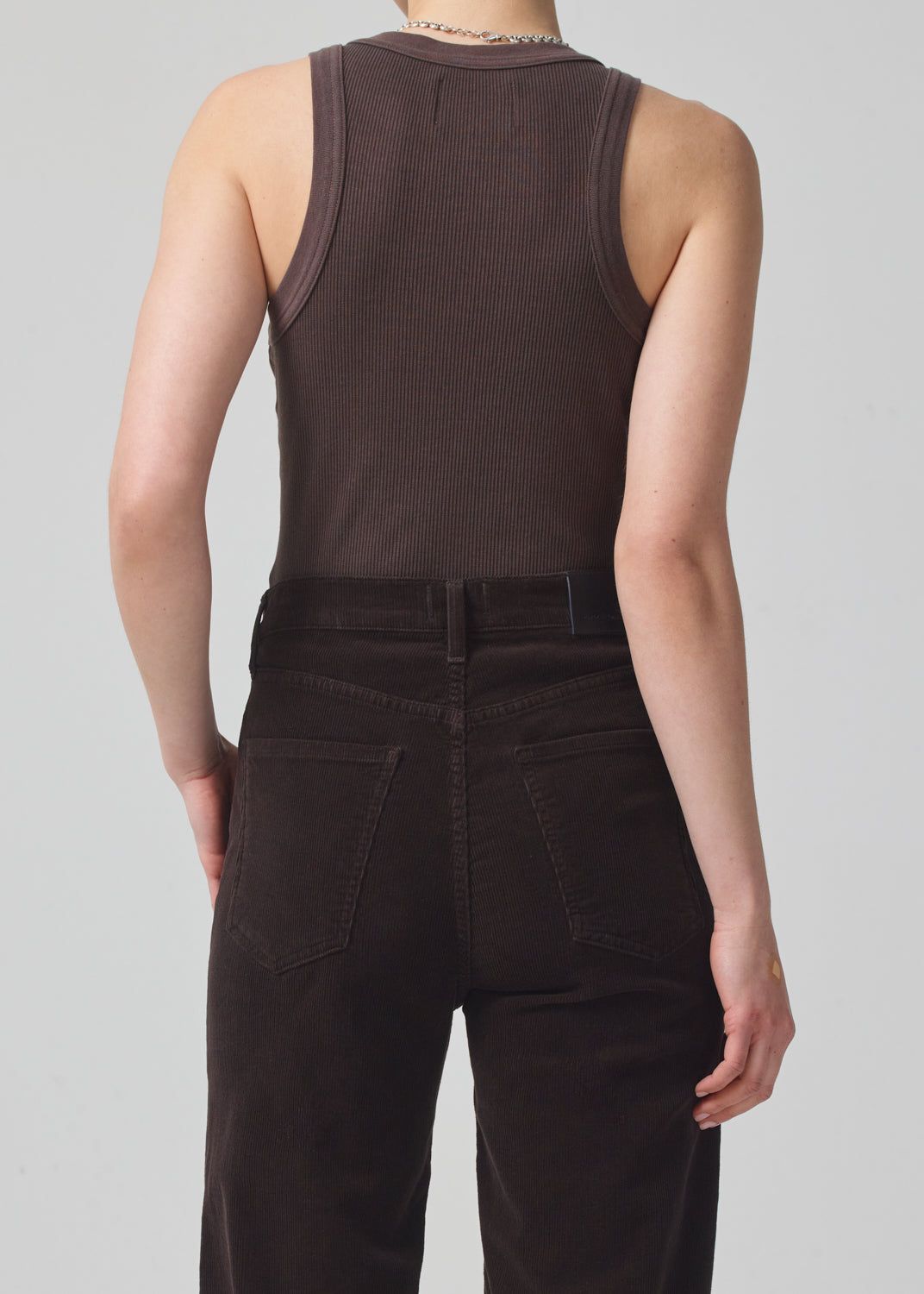 Isabel Rib Tank in Fig sold by Citizens Of Humanity product image thumbnail 2