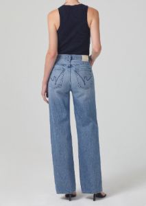 Annina High Rise Wide Leg 30" - H Pocket in Light Catcher sold by Citizens Of Humanity