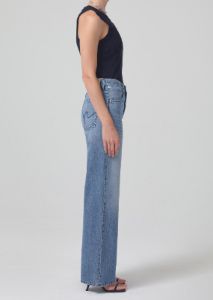 Annina High Rise Wide Leg 30" - H Pocket in Light Catcher sold by Citizens Of Humanity