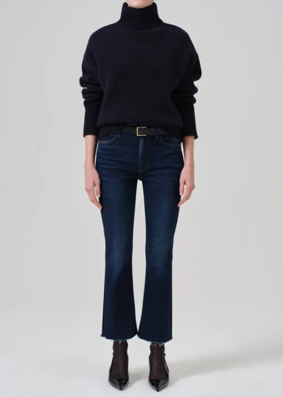 Isola Mid Rise Cropped Boot in Lotus sold by Citizens Of Humanity