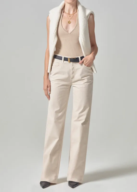 Annina High Rise Wide Leg 33" in Almondette sold by Citizens Of Humanity