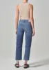 Maternity Florence Wide Straight in Blue Lotus sold by Citizens Of Humanity