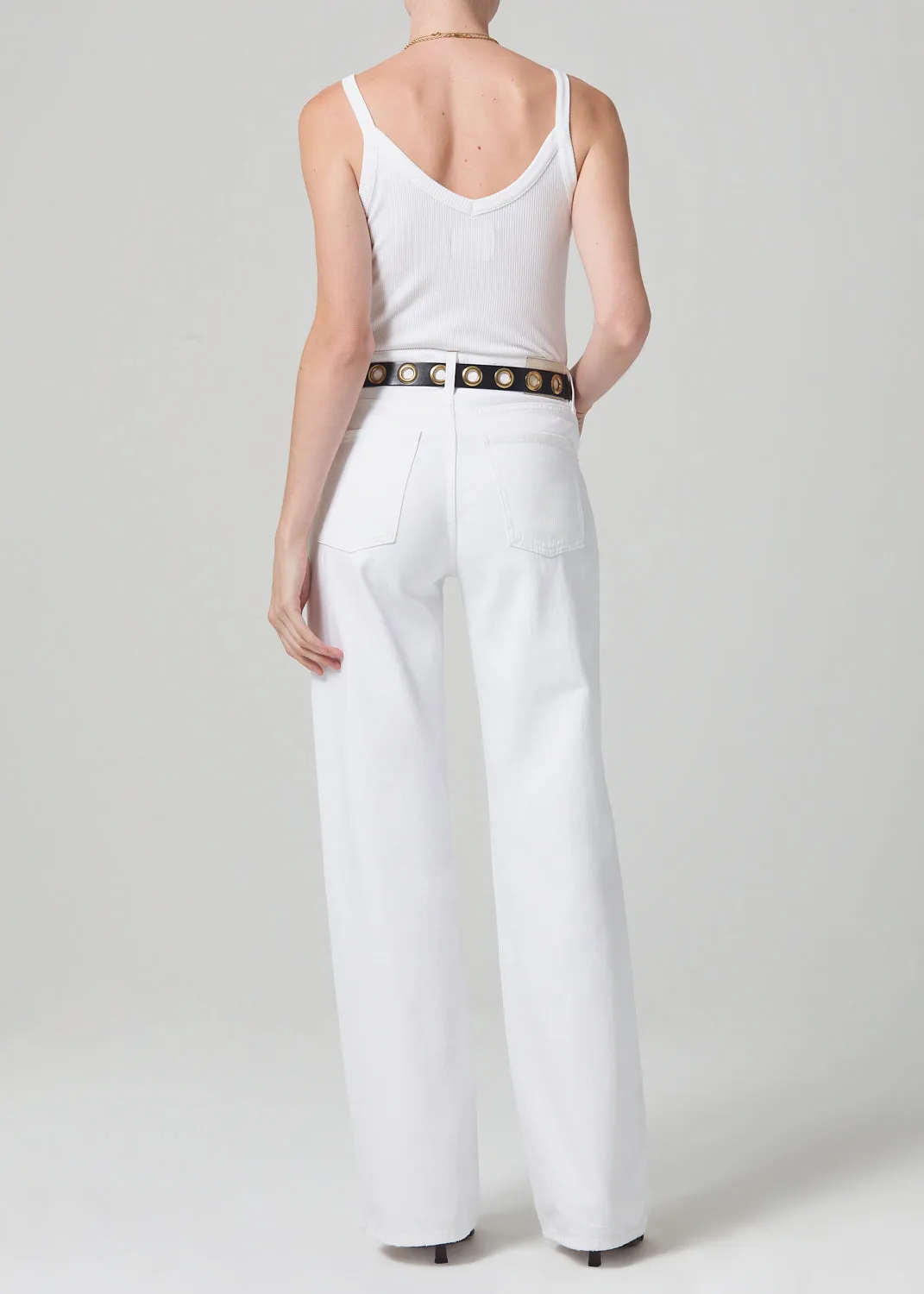 Annina High Rise Wide Leg 30" in Seashell sold by Citizens Of Humanity product image thumbnail 2