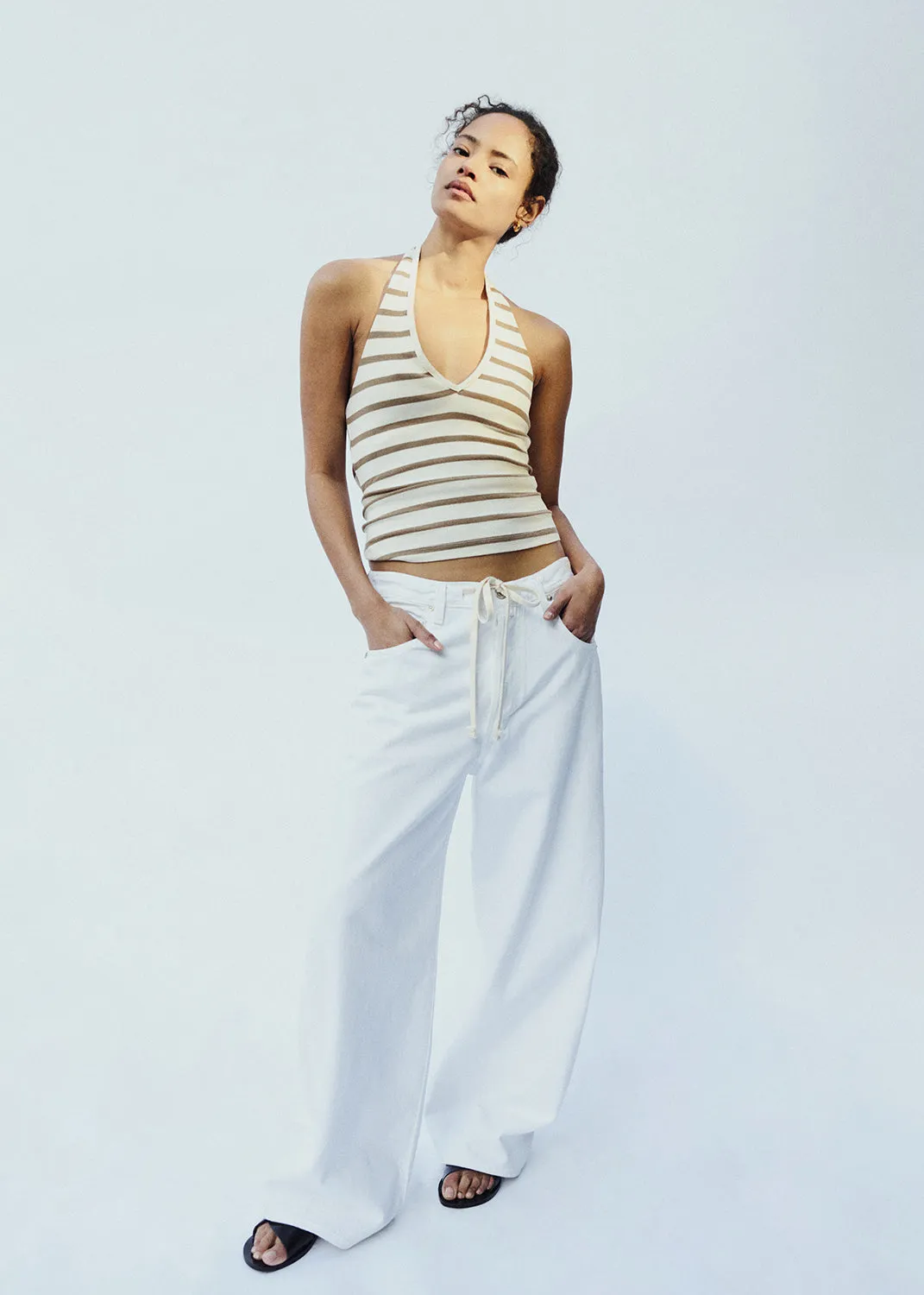 Julien Halter Top in Ginger Stripe sold by Citizens Of Humanity product image thumbnail 2