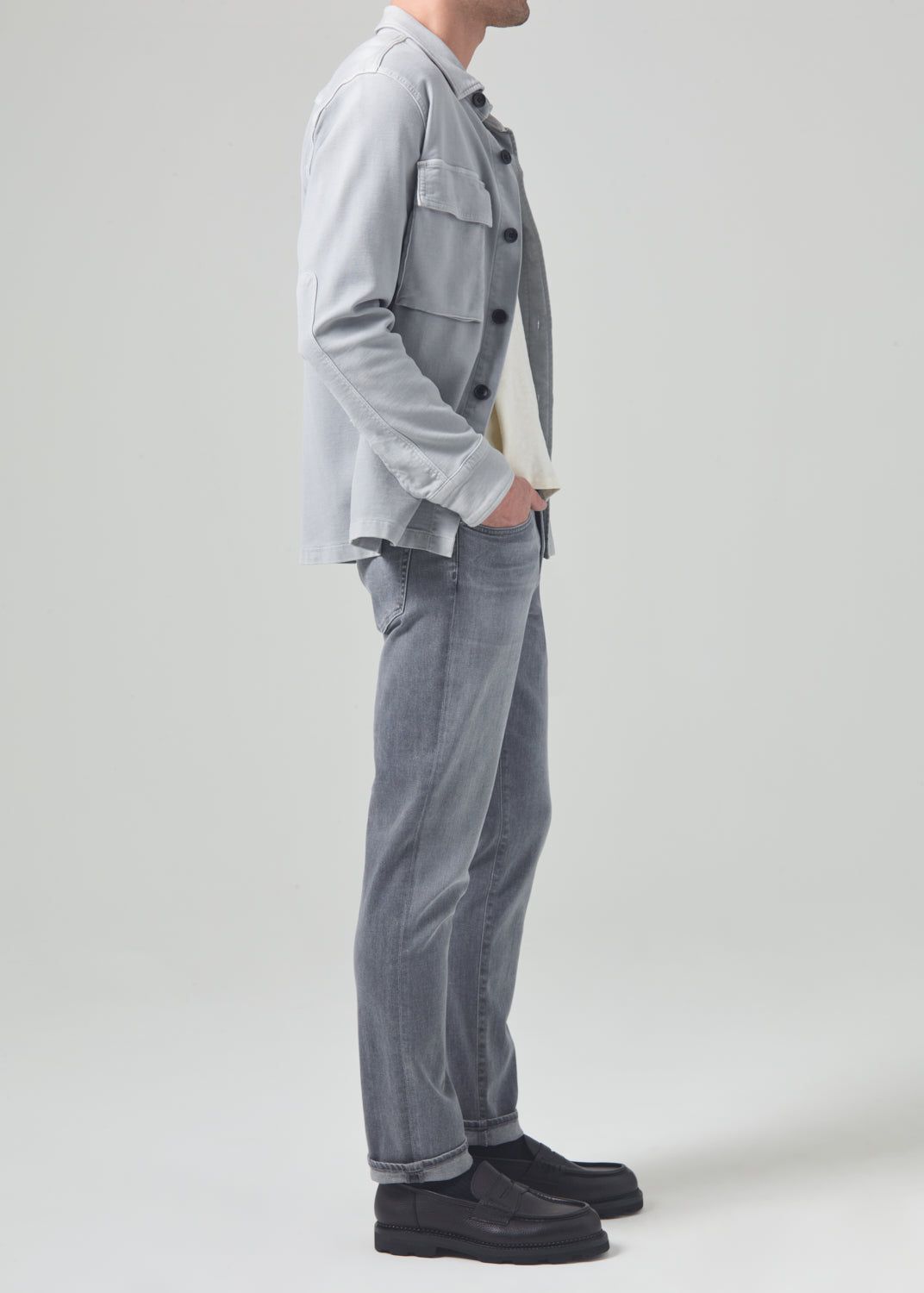 London Tapered Slim Perform in Sycamore sold by Citizens Of Humanity product image thumbnail 3