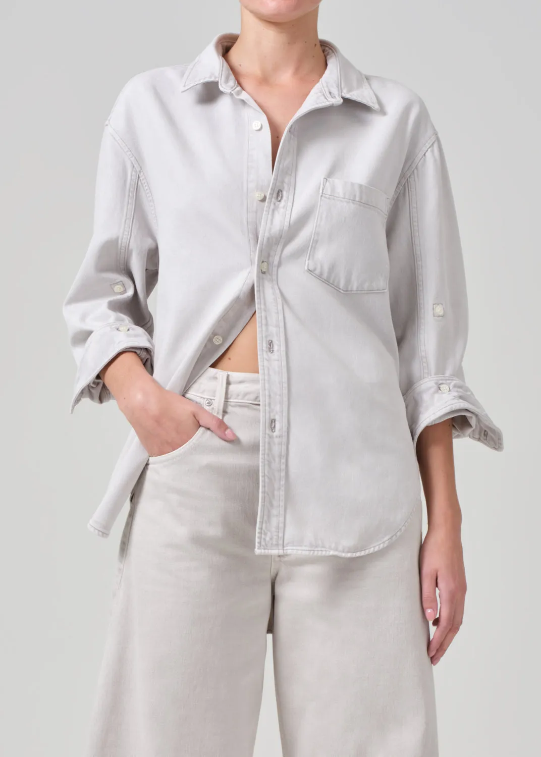 Kayla Shirt in Comet sold by Citizens Of Humanity