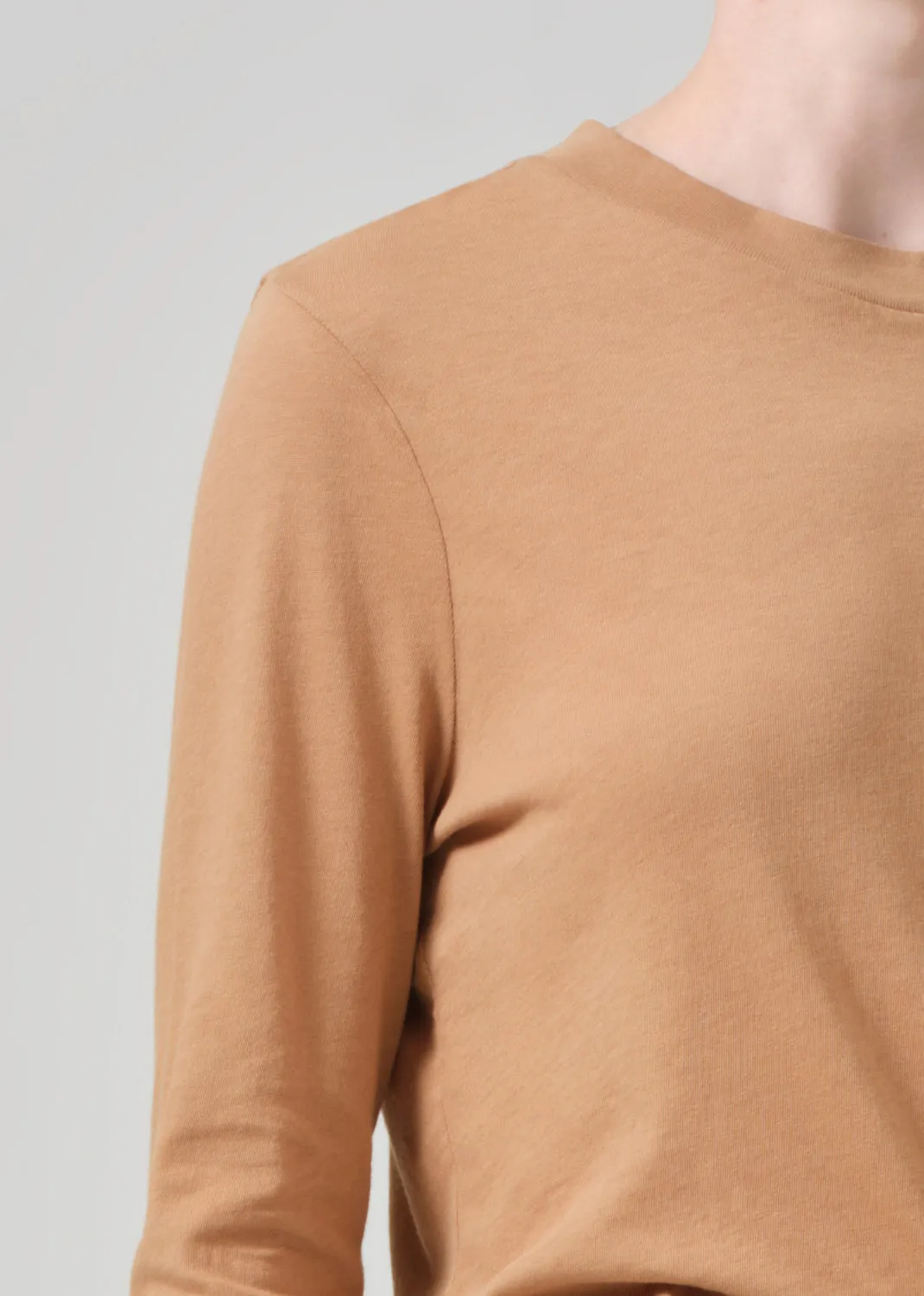 Sabine Cropped Long Sleeve in Ambra sold by Citizens Of Humanity product image thumbnail 4