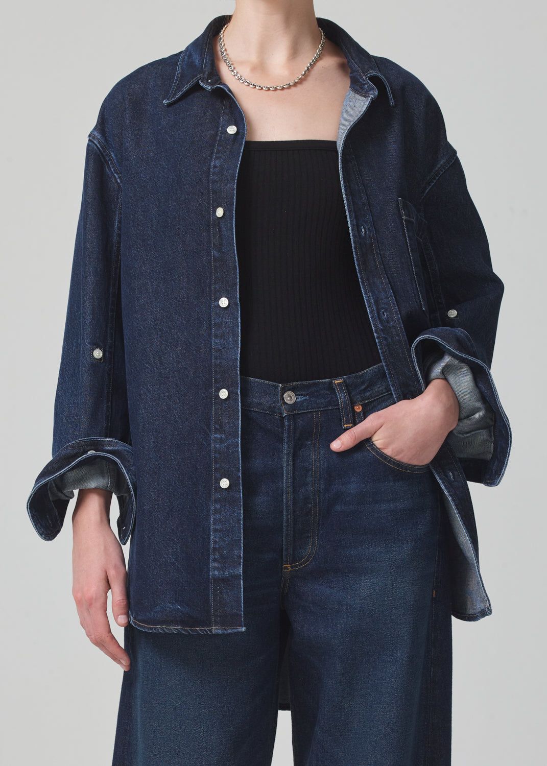 Kayla Shirt in Eden sold by Citizens Of Humanity