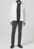 London Tapered Slim Brushed Sateen in Gravel sold by Citizens Of Humanity