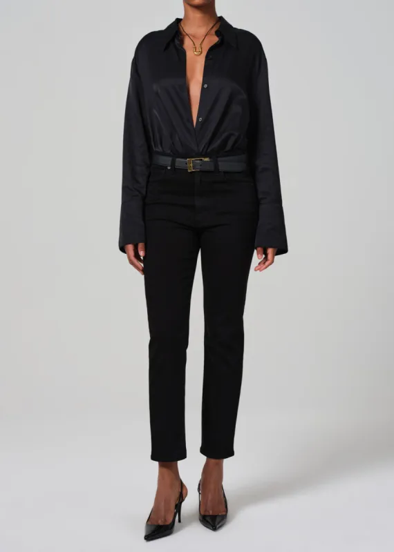 Caia Straight in Plush Black sold by Citizens Of Humanity