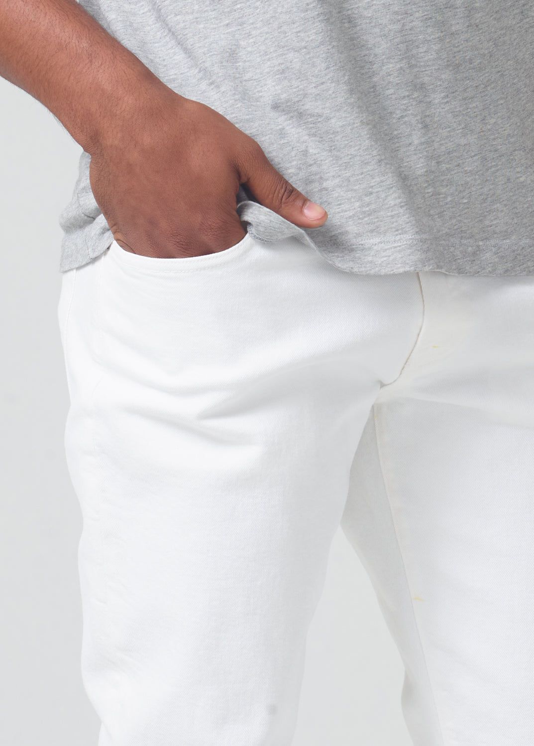 London Tapered Slim Archive in Chalk sold by Citizens Of Humanity product image thumbnail 4