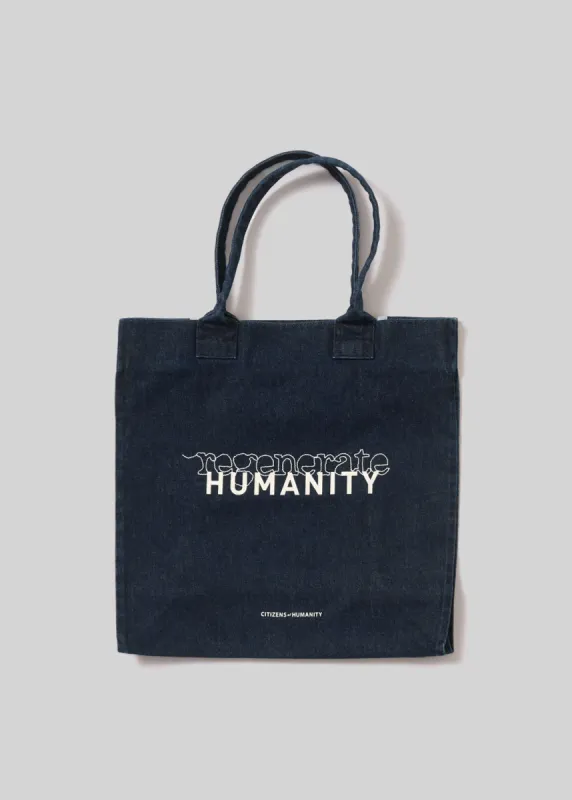 Regenerative Tote in Indigo sold by Citizens Of Humanity