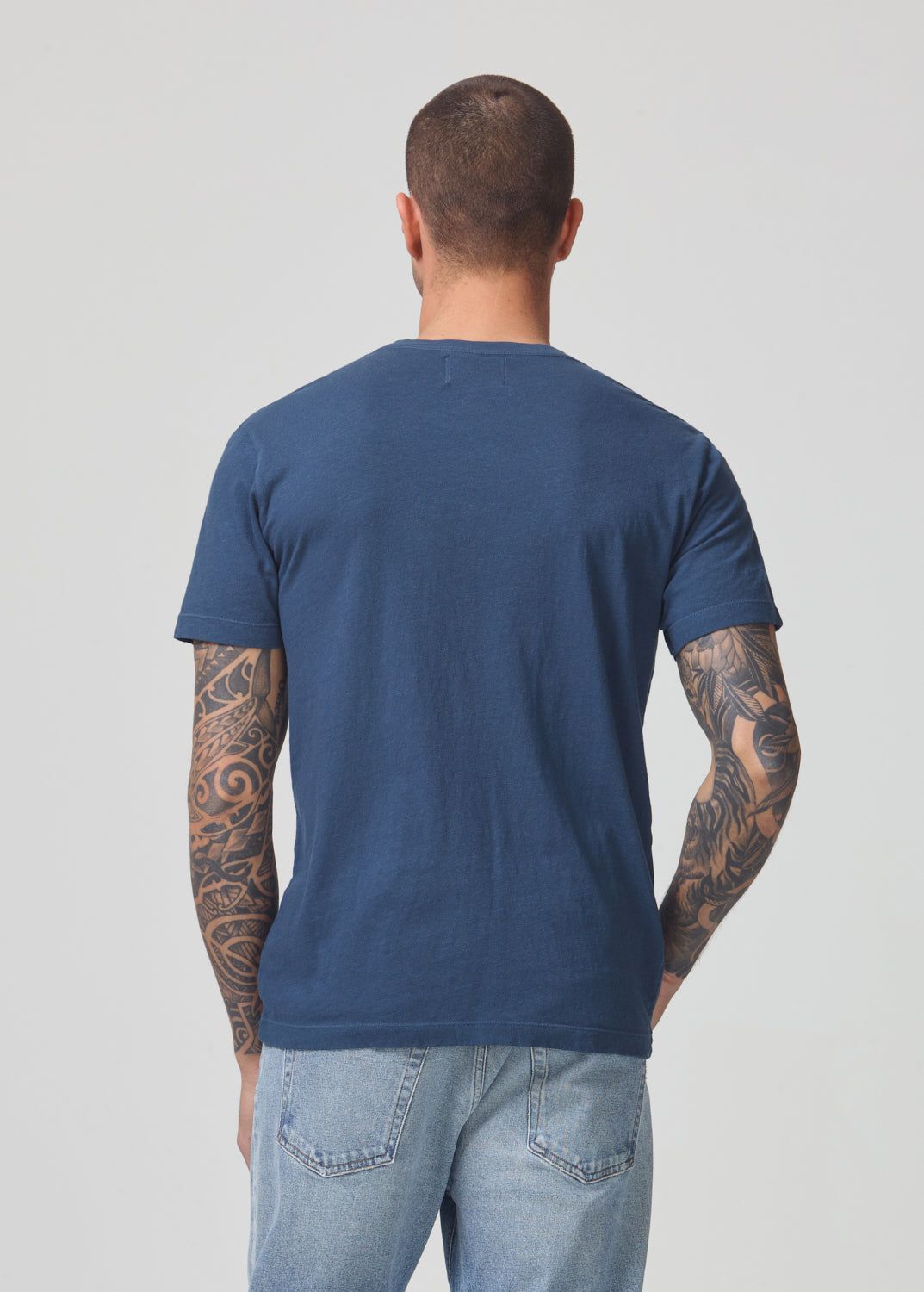 Everyday Short Sleeve Tee in Baltic sold by Citizens Of Humanity product image thumbnail 2
