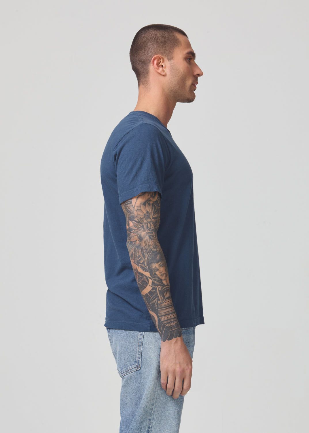 Everyday Short Sleeve Tee in Baltic sold by Citizens Of Humanity product image thumbnail 3