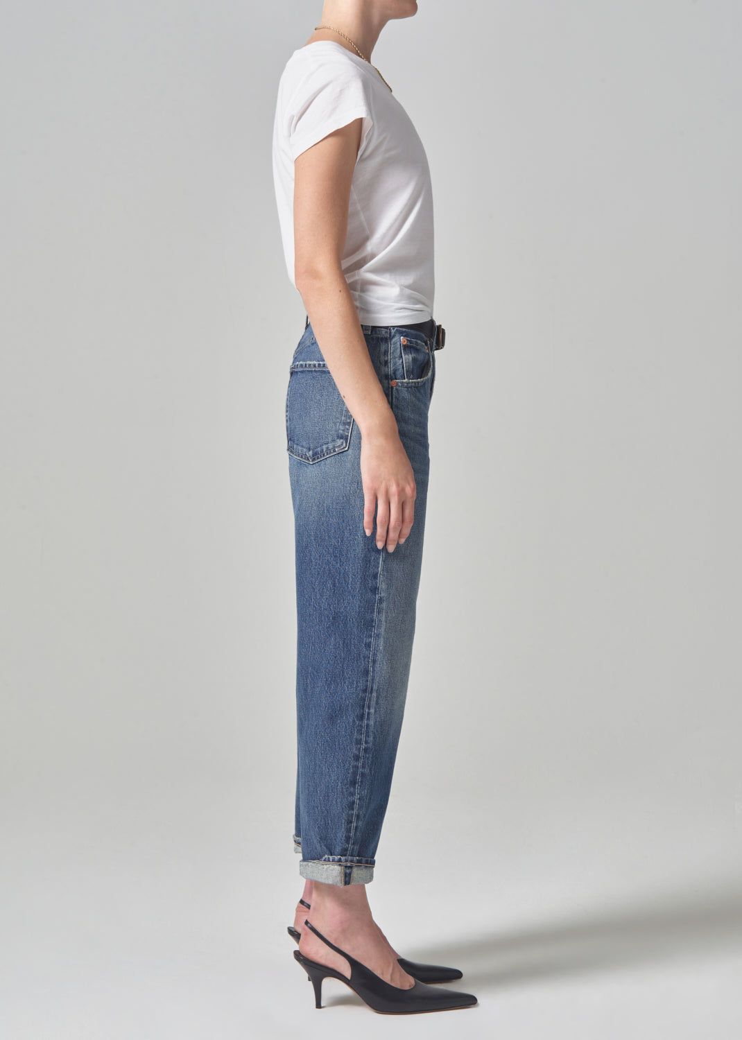 Dahlia Bow Leg Baby Roll in Brielle sold by Citizens Of Humanity product image thumbnail 3
