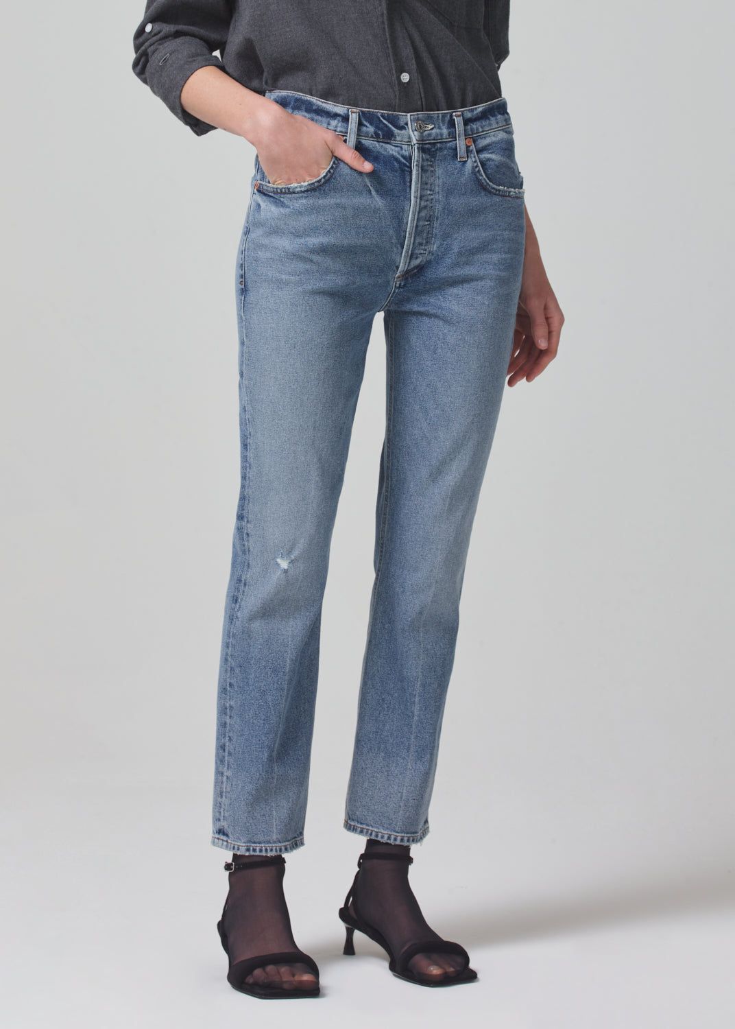 Jolene High Rise Vintage Slim in Ascent sold by Citizens Of Humanity product image thumbnail 4